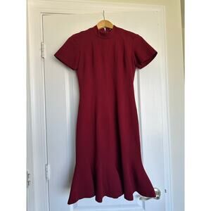 Tome Burgundy Multi-Stripe Dress 2